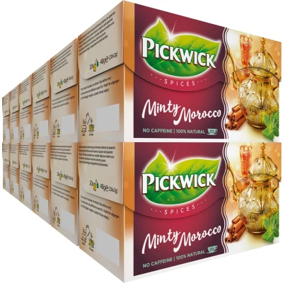 Afbeelding van Pickwick Spices Minty Morocco Kruiden Thee 12 x 20 theezakjes