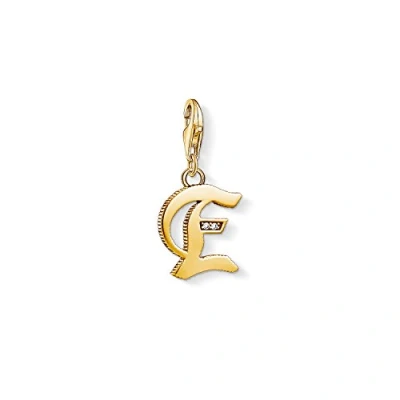 Afbeelding van Thomas Sabo Charm 925 sterling zilver Zirkonia One Size Goud 32002959