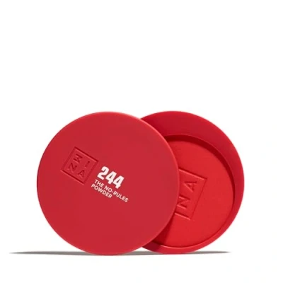 Afbeelding van 3ina THE Norules Powder Rouge, Maat: 8 g, Red