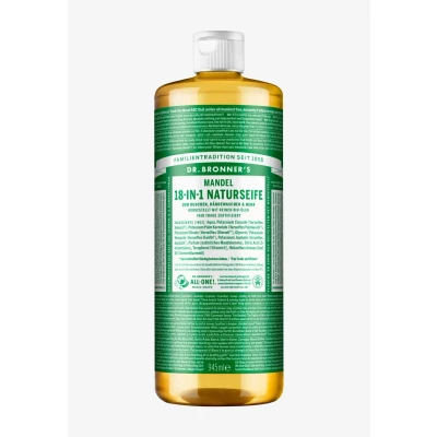 Afbeelding van Dr. Bronner ́s 18IN1 Liquid SOAP Almond Douchegel, Maat: 475 ml,
