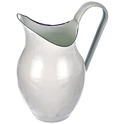 Afbeelding van Ibili Kruik van geëmailleerd staal, wit, 38 cm, 640