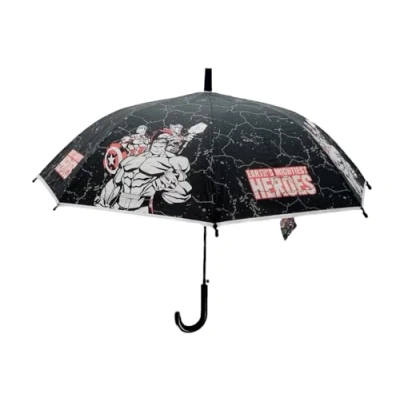Afbeelding van Paraplu The Avengers Vendetta Zwart Ø 76 cm