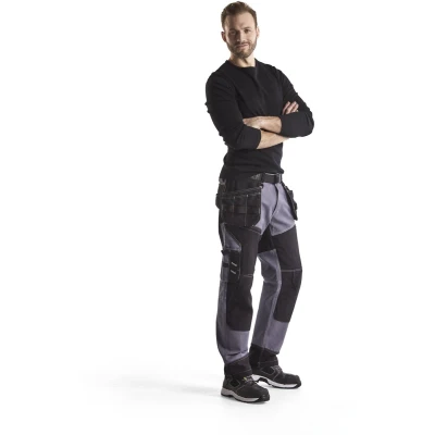 Afbeelding van Blaklader Werkbroek X1500 1500 1370 Grijs/Zwart C154