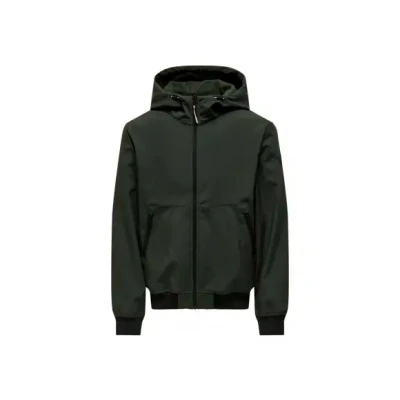 Afbeelding van Only &amp; Sons Onsbowie Bomber Otw Softshelljas voor heren, Khaki (stad)