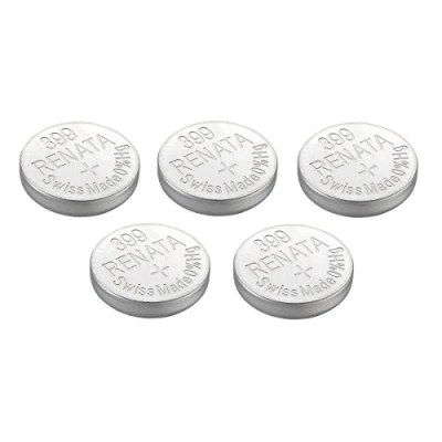 Afbeelding van 5 stuks horloge batterij. Renata Zwitserland maakt 399 of SR927SW AG7 1.5V snelle schip