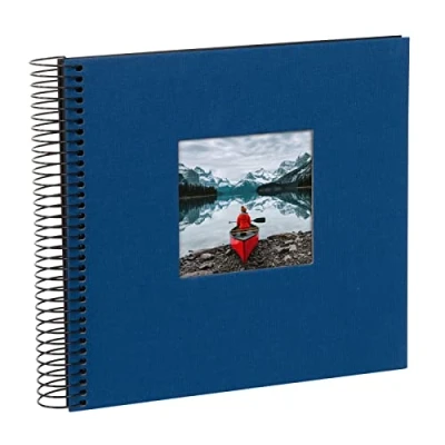 Afbeelding van Goldbuch Spiraal fotoalbum Bella Vista Blauw 20x20 cm