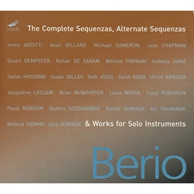 Afbeelding van Complete Sequenzas &amp; Works For Solo Instruments