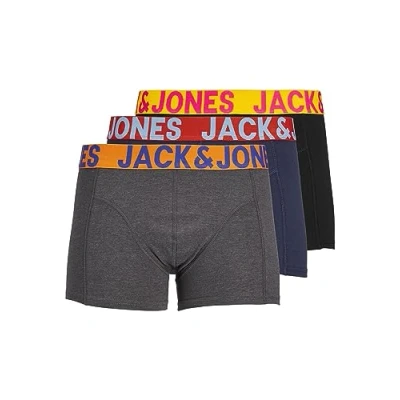 Image de JACK &amp; JONES Boxer (Lot de 3) Homme, Noir, L