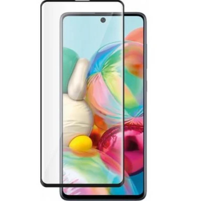 Afbeelding van Bigben Connected, Schermbeschermer Geschikt voor Samsung Galaxy A71 in 2.5D gehard glas, Transparant