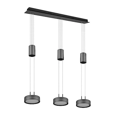Afbeelding van Trio Franklin Hanglamp Antraciet