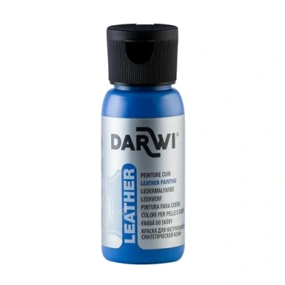 Afbeelding van DARWI Leerverf, 50 ml, lichtblauw