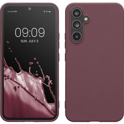 Afbeelding van kwmobile telefoonhoesje geschikt voor Samsung Galaxy A54 5G Hoesje smartphone Back cover in druivenblauw