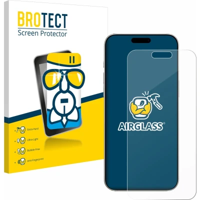 Afbeelding van BROTECT Screenprotector voor Apple iPhone 16 Pro Max Folie Beschermfolie Beschermglas transparant