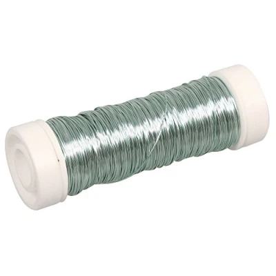 Afbeelding van Rayher Sieraden maken draad lichtblauw 0.3 mm dik 50 meter snoer haakdraad bindmaterialen rijgkoord