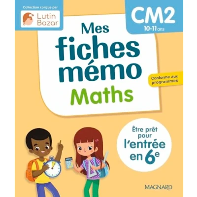 Afbeelding van MES FICHES MEMO MATHS CM2