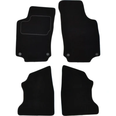 Afbeelding van MAMMOOTH A041 OPL115 PRM 01 Vloermatset Textiel voor en achter 4 Zwart OPEL: Combo C Tour