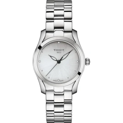 Afbeelding van Tissot T Wave T1122101103600 Horloge Staal Zilverkleurig Ø 29 mm