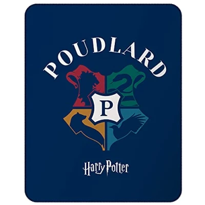 Afbeelding van Harry Potter Fleece deken Logo 110 x 140 cm Polyester