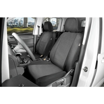 Afbeelding van WALSER 10289 Stoelhoes zwart Polyester VOLKSWAGEN: CADDY 4 Kombi, 3, Kasten