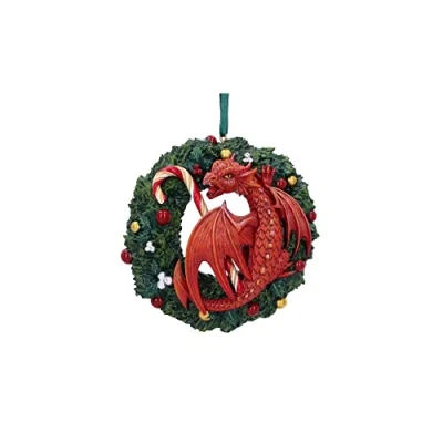 Afbeelding van Nemesis Now Anne Stokes Sweettooth Hangende Kerstboomversiering 9cm