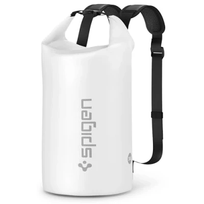 Afbeelding van Spigen Aqua Shield Waterdichte Tas 30L Voor Buiten / Kamperen Water Wit