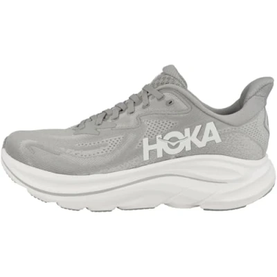 Afbeelding van HOKA Clifton 10 Hardloopschoenen voor op de weg, Heren, Maat: 44 2/3, Stellar grey/stardust Kunststof/ textiel