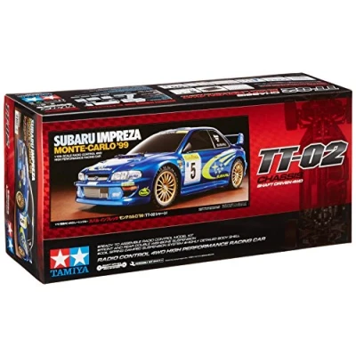 Afbeelding van Tamiya Impreza Monte Carlo 99 (TT 02) bouwdoos