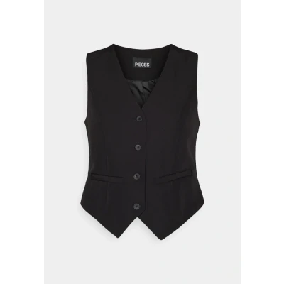 Afbeelding van Pieces Pcbossy VEST Bodywarmer, Dames, Maat: XS, Black