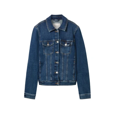 Afbeelding van TOM Tailor Regular FIT MIT Rinsed Design Spijkerjas blau2, Dames, Maat: XS, Blau 2