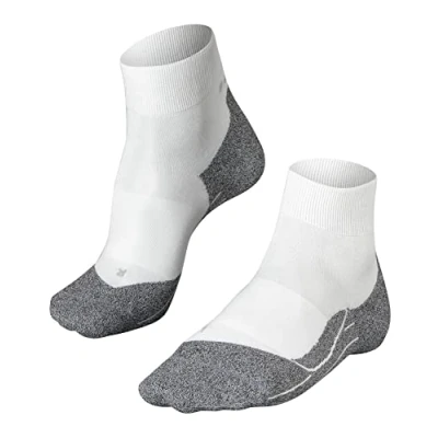 Afbeelding van FALKE Loopsokken RU4 Light Lyocell heren wit zwart vele andere kleuren dunne versterkte sportsokken zonder patroon met lichte bekleding halfhoog voor sport joggen hardlopen wedstrijden 1 paar