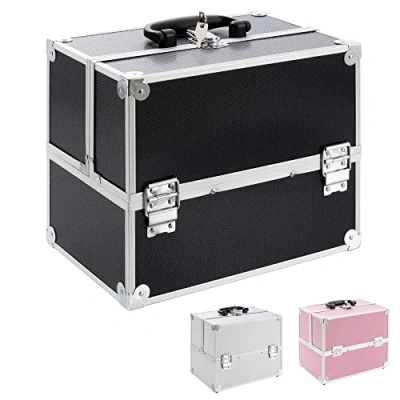 Afbeelding van AREBOS Cosmeticakoffer Beauty Case Multikoffer 15 l Zwart