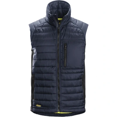 Afbeelding van Snickers 4512 AllroundWork 37.5 Isolerende Bodywarmer Donker Blauw/Zwart