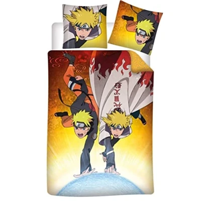 Afbeelding van Naruto Dekbedovertrek 140 x 200 cm Polyester