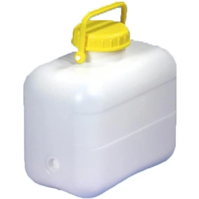 Afbeelding van Comet Jerrycan Met Schroefdop DIN 96 10 Liter Wit Jerrycans &amp; Gieters