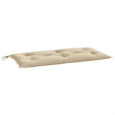 Afbeelding van Tuinbankkussen 110x50x7 cm oxford stof beige