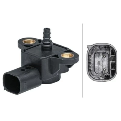 Afbeelding van HELLA 6PP 009 403 101 Sensor, vuldruk Met pakking MERCEDES BENZ: C Class Saloon, T modell, Sprinter 5 Van