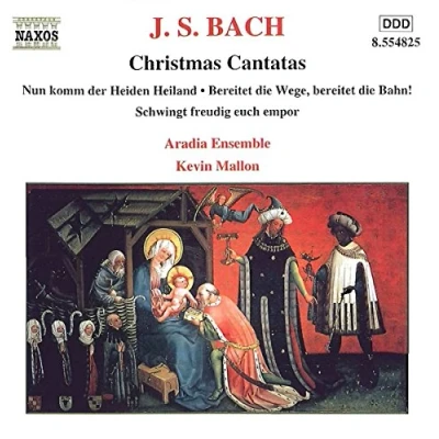 Afbeelding van Aradia Ensemble Christmas Cantatas Nos. 36, 132&amp;61 (CD)