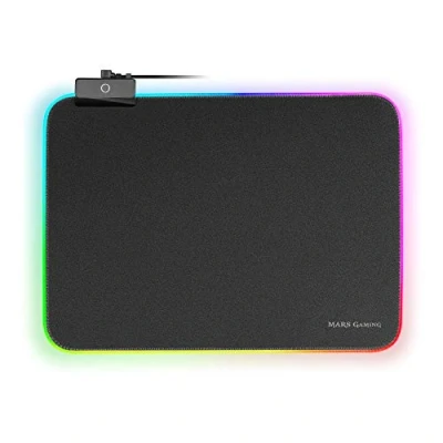Afbeelding van Mars Gaming MMPRGBL, Gamingmat, RGB chroom, nanotextiel, 365 x 265 4 mm, zwart