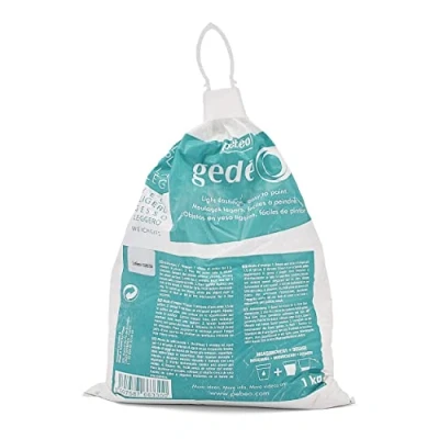 Image de Pébéo 766330 Léger Gédéo Moulages et Coulages Facile à Peindre Plâtre de Faible Densité, Blanc, Sac 1 kg