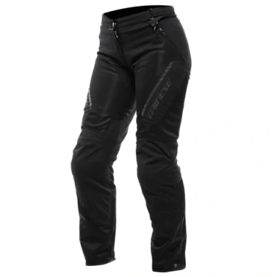 Afbeelding van Dainese Drake 2 Super Air Tex Pants Wmn motorbroek voor zomerseizoen met afneembare beschermers, dames, zwart/zwart, 54