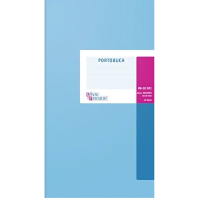 Afbeelding van König &amp; Ebhardt, Formulier, K™NIG EBHARDT Postzegelboek, 165 x 297 mm, 40 vellen (40 x)