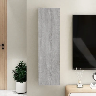 Afbeelding van Tv wandmeubel 30,5x30x110 cm grijs sonoma eikenkleurig