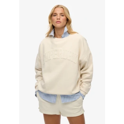 Afbeelding van Superdry Athletic Essentials tonal sweatshirt met ronde hals en appliqué Dames Truien