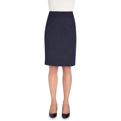 Afbeelding van Brook Taverner Juliet skirt BT2275 Navy Pin Dot