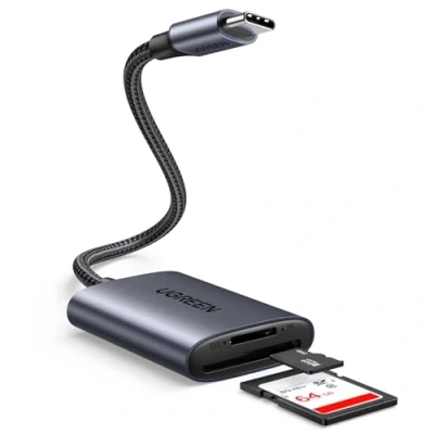 Afbeelding van UGREEN USB C Card Reader met Micro SD Kaart / Ingang