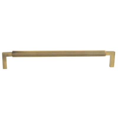 Afbeelding van Messtique Meubelgreep Lines 207mm antiek messing