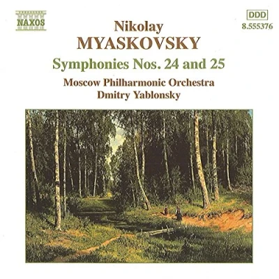 Afbeelding van Moscow Philharmonic Orchestra, Dmitry Yablonsky Myaskovsky: Symphony Nos. 24 &amp; 25 (CD)