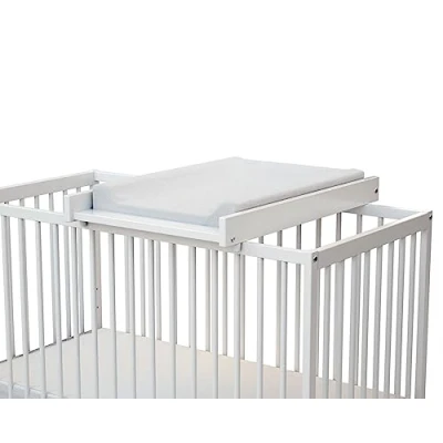 Afbeelding van AT4 Uitneembare luiertafel voor babybed ESSENTIEL van hout