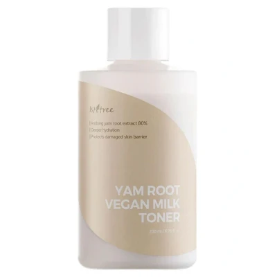 Afbeelding van Isntree, Reiniging van het gezicht, Yam Wortel Vegan Melk Toner (Tonic lotion, 200 ml)