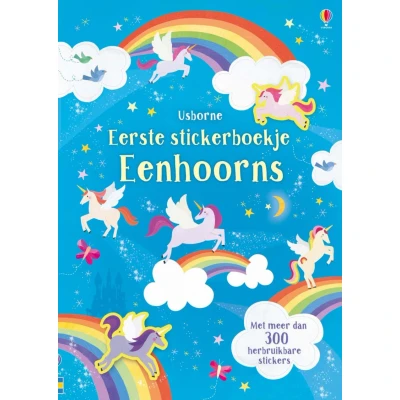 Afbeelding van Uitgeverij usborne eerste stickerboekje eenhoorns